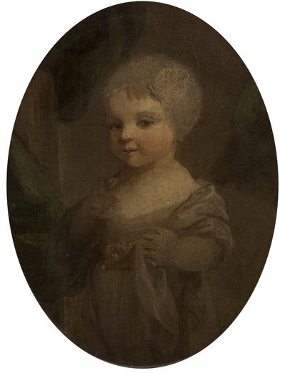 Retrato de una niña de William Beechey